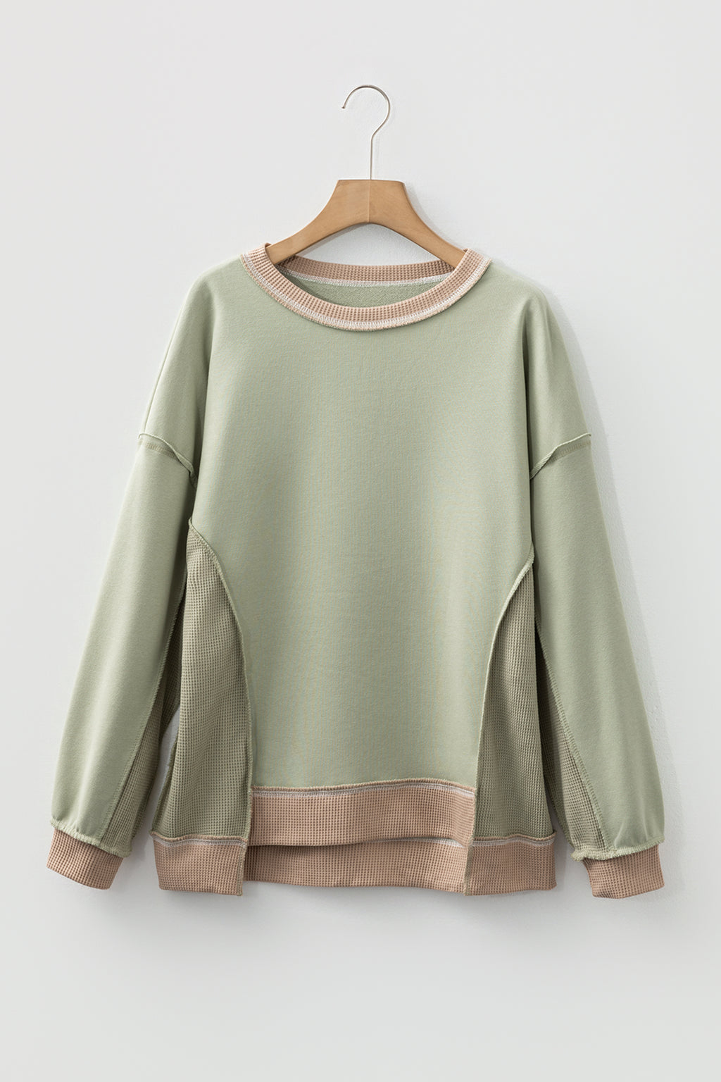 Smoke Green Oversized Sweatshirt